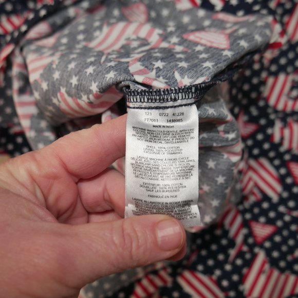 Columbia PFG Mens FATHER'S DAY Vented Fishing USA Flag Patriotic JULY 4th NWT - Picture 10 of 12